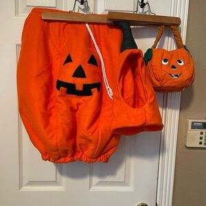 Adorable Handmade Pumpkin Costume